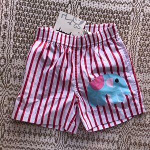5 for $25 Laundry Chic Boys Swim Trunks Size 3T elephant